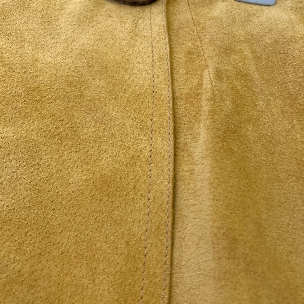 𝅺vtg  Grownbeans by Karen Groner  suede Skirt. LRG . Made in USA.